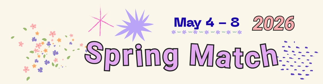 2026 spring match banner, May 4 - 8, 2026